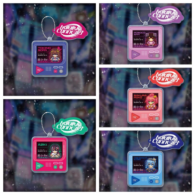 Virtual Streamer Hololive Acrylic Keychain Akuma Akuya Akuma Akuya Acrylic Keychain