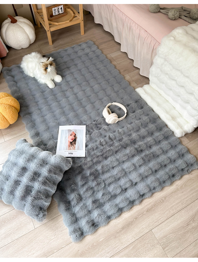 Full Carpet Coverage Commercial Mat, Ins-Style Ink Wash Study Atmosphere Rug, Light Luxury Floor Mat, Light Luxury Carpet, Light Luxury Wool Rug for Bathroom
