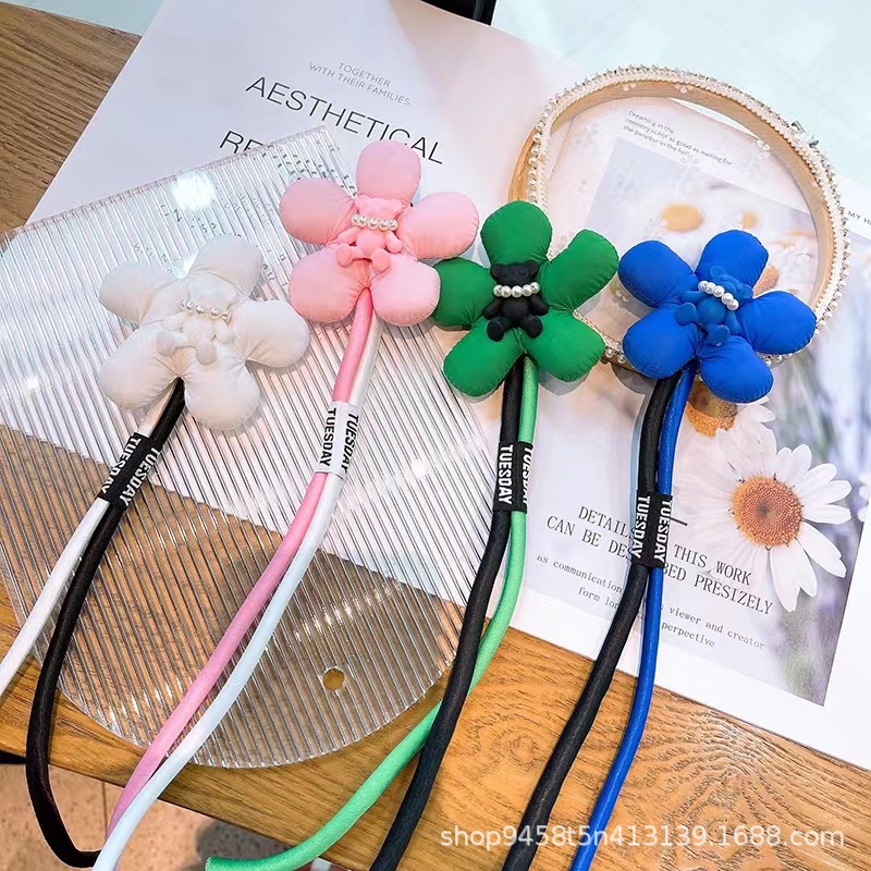 小熊胸针花朵布艺充棉衣服装饰品挂件春秋外套配饰毛衣配饰辅料