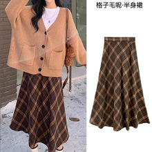 ��ɫ���Ӱ���ȹŮ���ﶬ2026�¿�͹�С����a��ȹ���L��ë�؂�ȹ