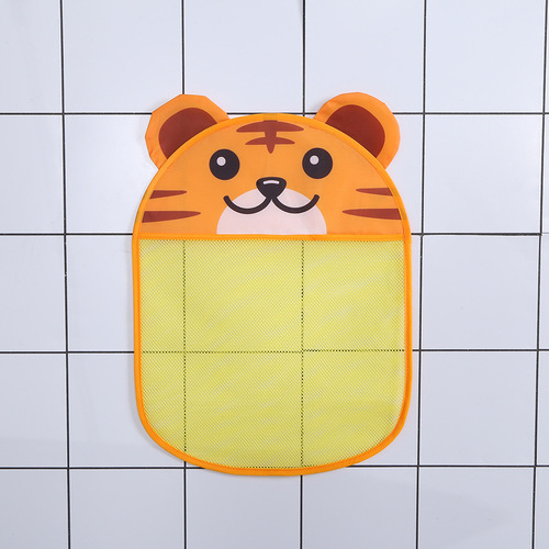 New Large Layered Bathroom Storage Net Bag Bathroom Shower Toys Mesh Drain Saver Hanger Storage Bag