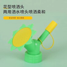 太阳花喷壶头可用可乐瓶瓶口洒水头饮料瓶两用花洒喷头浇花喷嘴头
