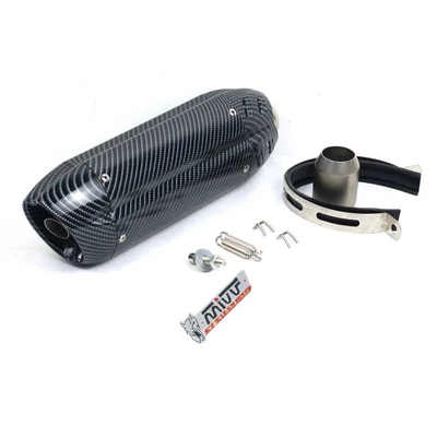 spring wind mivv imitation carbon — Exhaust pipe