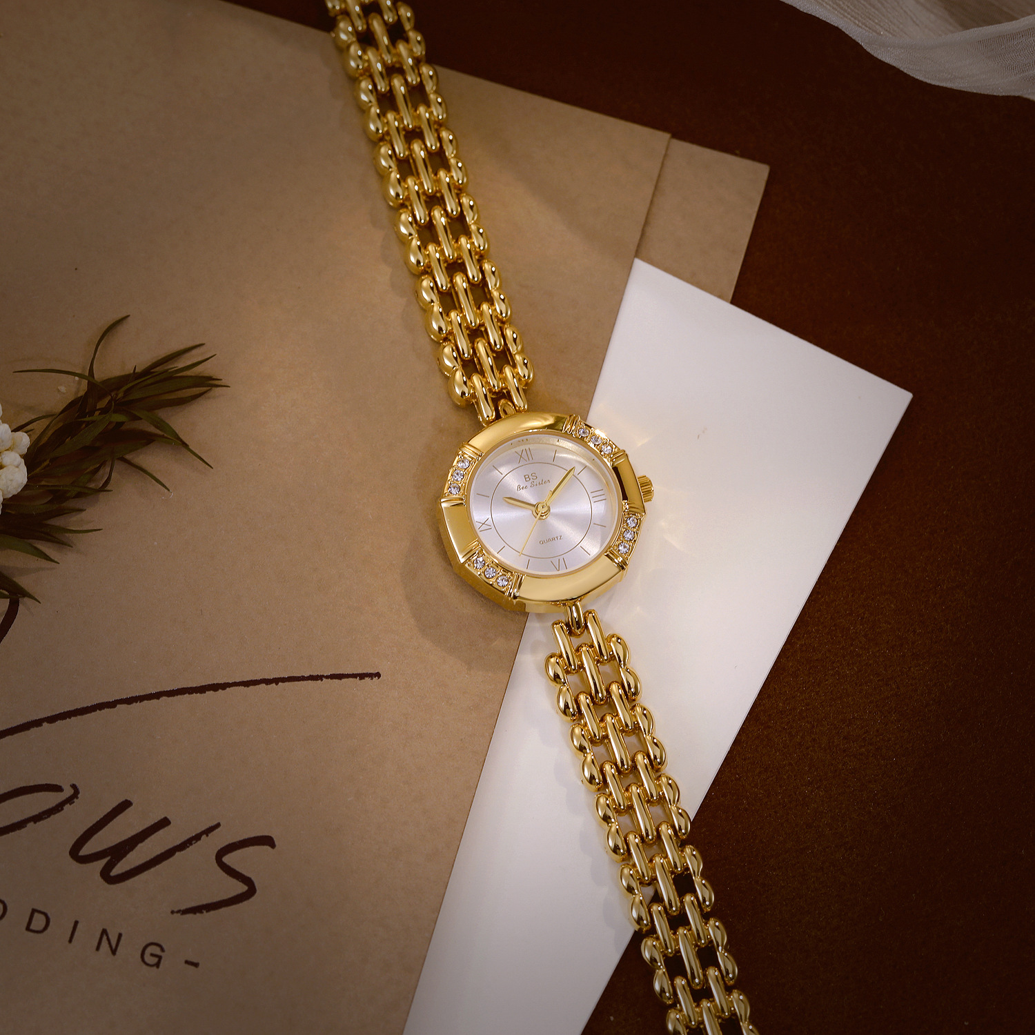 55g Weight Tempered Glass Mirror Material Fine Steel Strap Material Watch Classification Pointer Display Type Jewelry Buckle Buckle Style Diamond Dial Shape Casual, Tea Party Occasion Quartz Movement Solid Color Pattern All Seasons Season Women's Gender Elegant, Classic Style Style Elegant Classic Style Solid Color Jewelry Buckle Quartz Watch 14