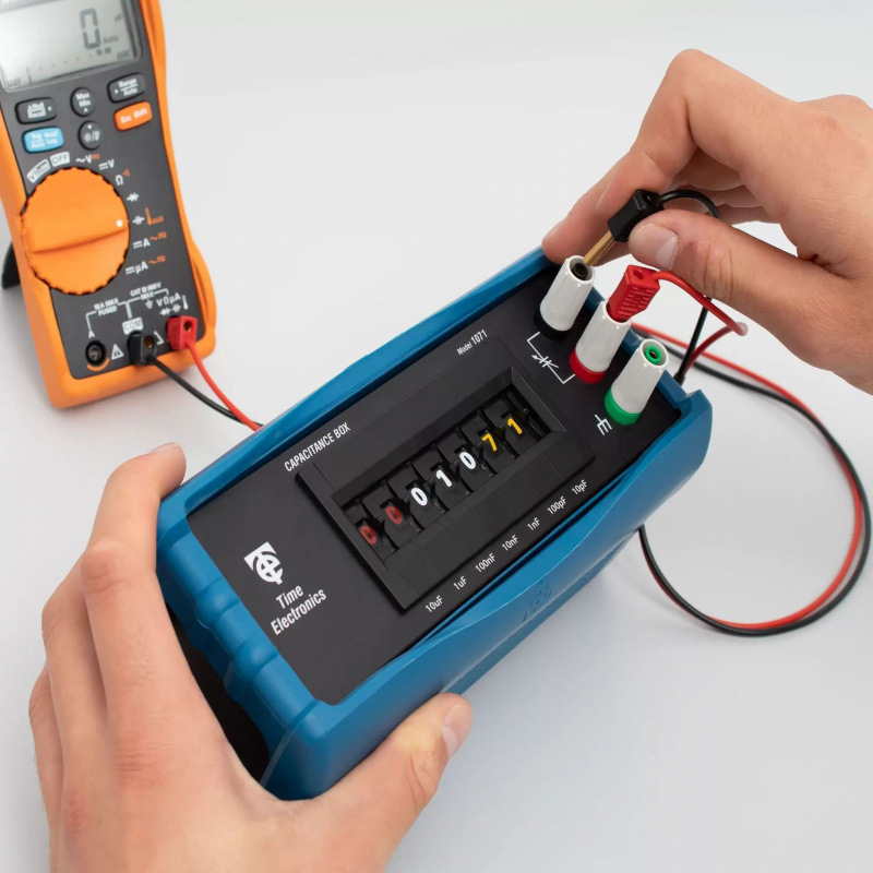 Time Electronics高精度和宽范围电容十进制盒1071工业教育仪器