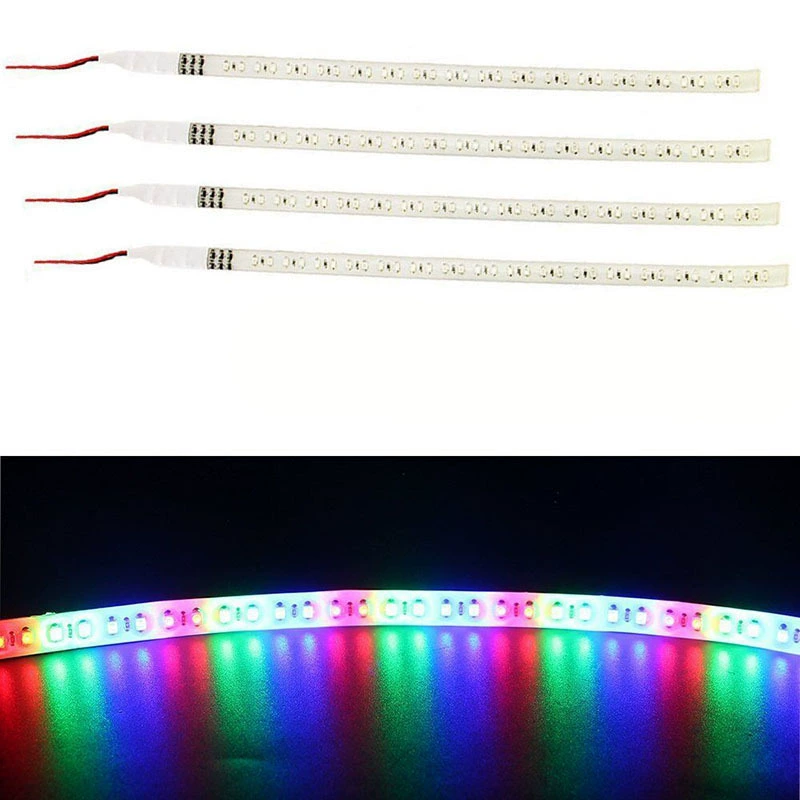 12 В автомобиль Thunderbolt Ranger Light автомобильная сеть декоративная лампа с ультра-яркой светодиодная вспышка для сканирования бега мягкая световая полоса