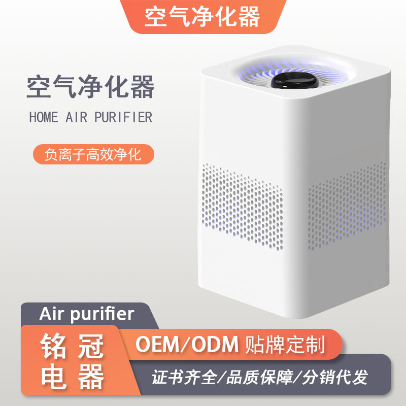 Amazon Cross-Border Desktop Negative Ion Air Purifier, Office Aromatherapy Machine, Sterilization, Formaldehyde Removal, Second-Hand Smoke Removal