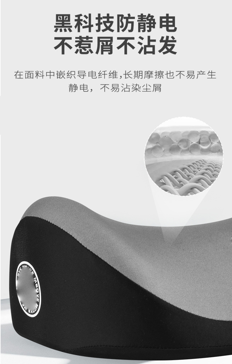 Wholesale Car Headrests and Lumbar Supports for Foreign Trade, Memory Foam Car Cushions, Lumbar Pads, Backrests, Neck Pillows for Cars, Custom-Made