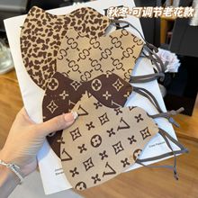 秋冬老花保暖口罩成人可水洗时尚百搭骑行面罩护眼角无痕保暖脸罩