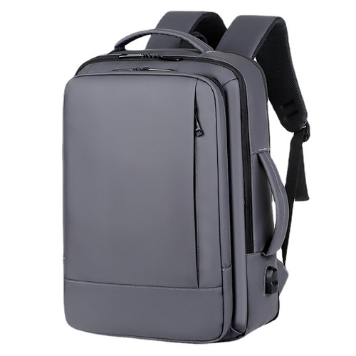 Cross-border USB charging backpack backpack men's business waterproof expansion expansion computer bag dual-purpose college student bag