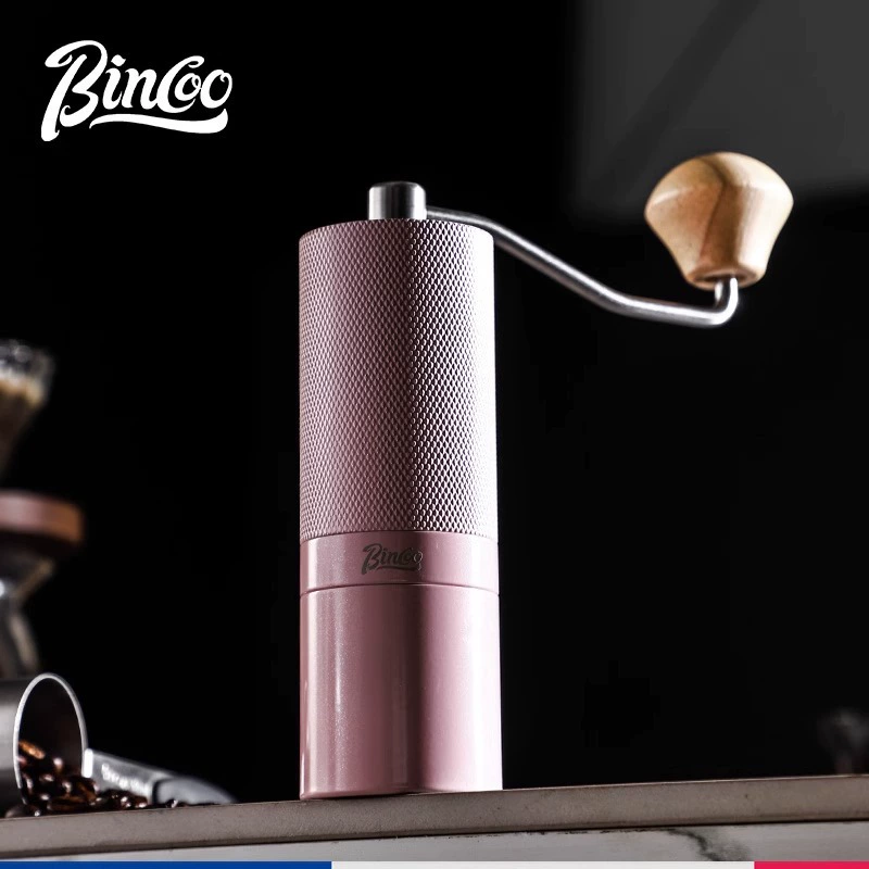 Bincoo ручная кофемолка с кривошипом для зерен, ручная кофемолка для кофе, шестигранный стальной сердечник