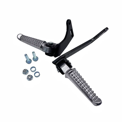 Suitable for Huayang K6R, Hengjian Ktm Model, K20 Kewei, K16 Rear Footrests, Rear Foot Pedals, Passenger Rear Footrests (Motorcycle pedals) - rear-pedals-pair