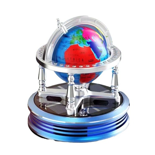 Car Perfume Holder  New Product Car Center Console Solar Globe Aromatherapy Ornament Light Sensing Cross-border