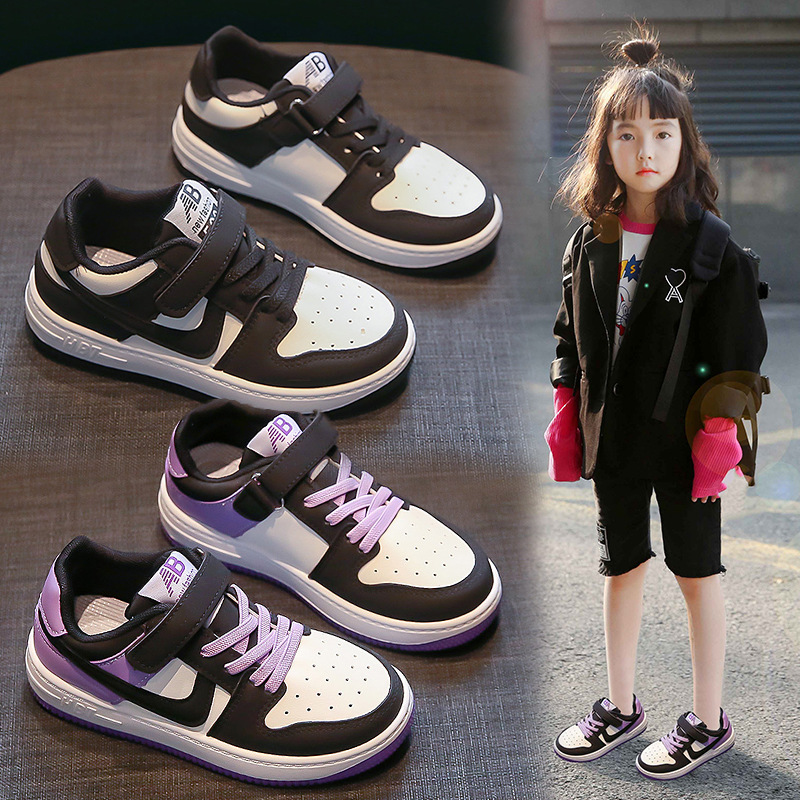 Zapatos para niños 2022 otoño nuevos zapatos de baloncesto para niños zapatos casuales de moda para niños zapatos de tablero alto para niñas