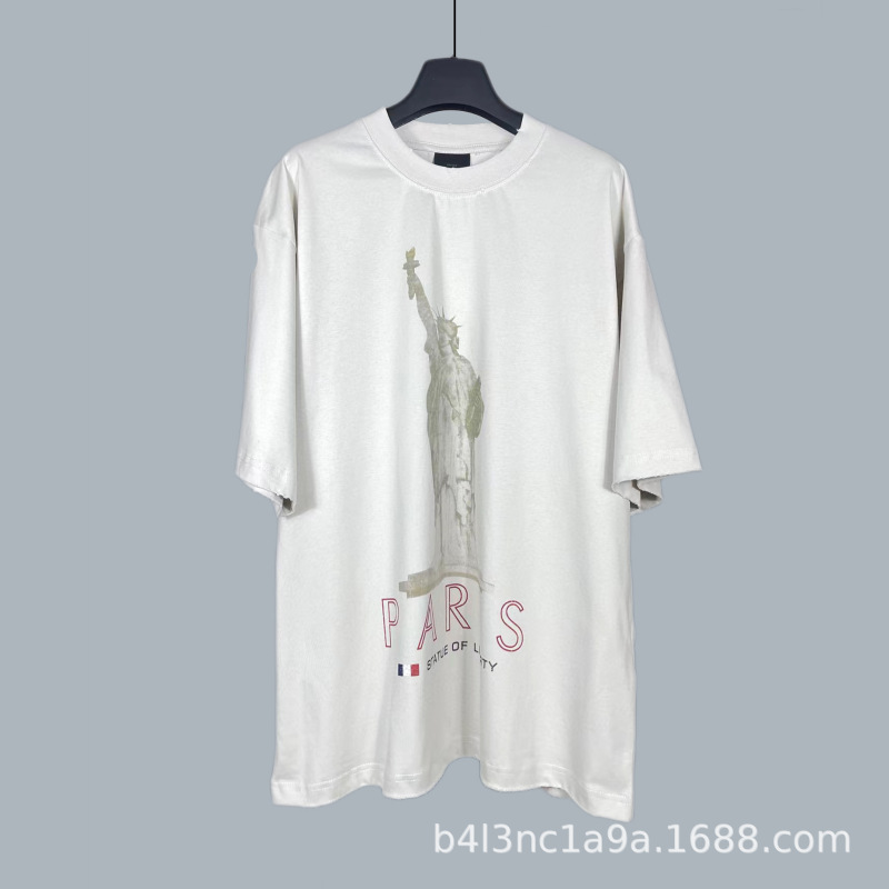 【现货秒发】正确高版巴黎B家24ss新款系列合集宽松男女同款T恤|undefined