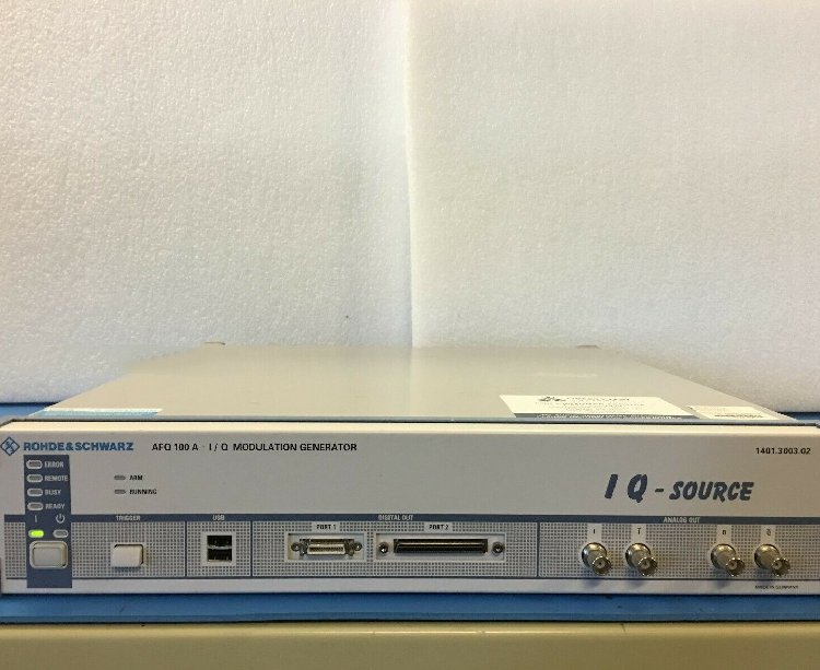 出售二手罗德与施瓦茨 AFQ100A AFQ100B信号发生器