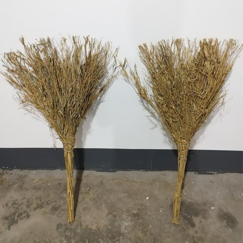 Integrated Small Broom Bamboo Broom Outdoor Courtyard Road Garden Property Cleaning Tools Manufacturer Wholesale