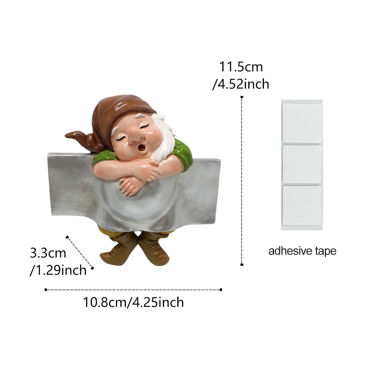  supply resin dwarf tape garden elf ornaments kindergarten science and education supplies outdoor courtyard decoration