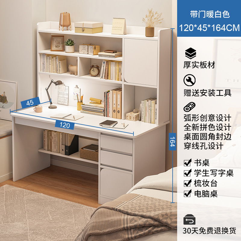 [뒷판 있음] 따뜻한 흰색 120cm 캐비닛 도어 있음⚑♢