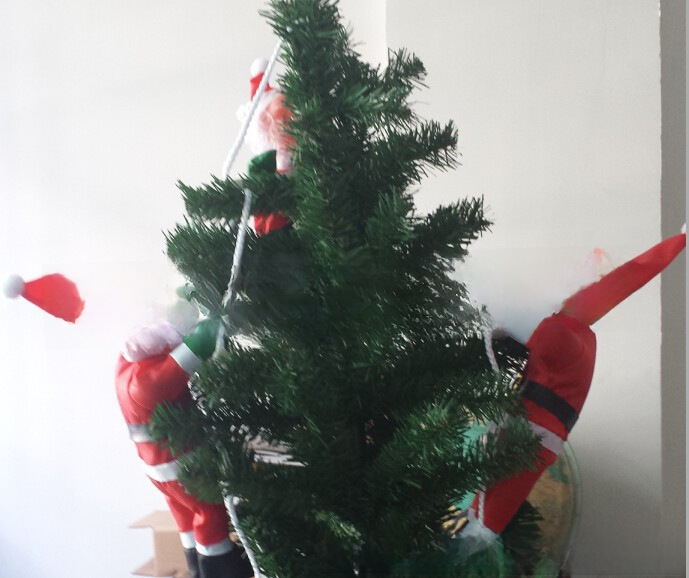 popolare 25CM scala per 1 persona ciondolo di Babbo Natale decorazioni di Babbo Natale vendita diretta dalla fabbrica_voghion.com