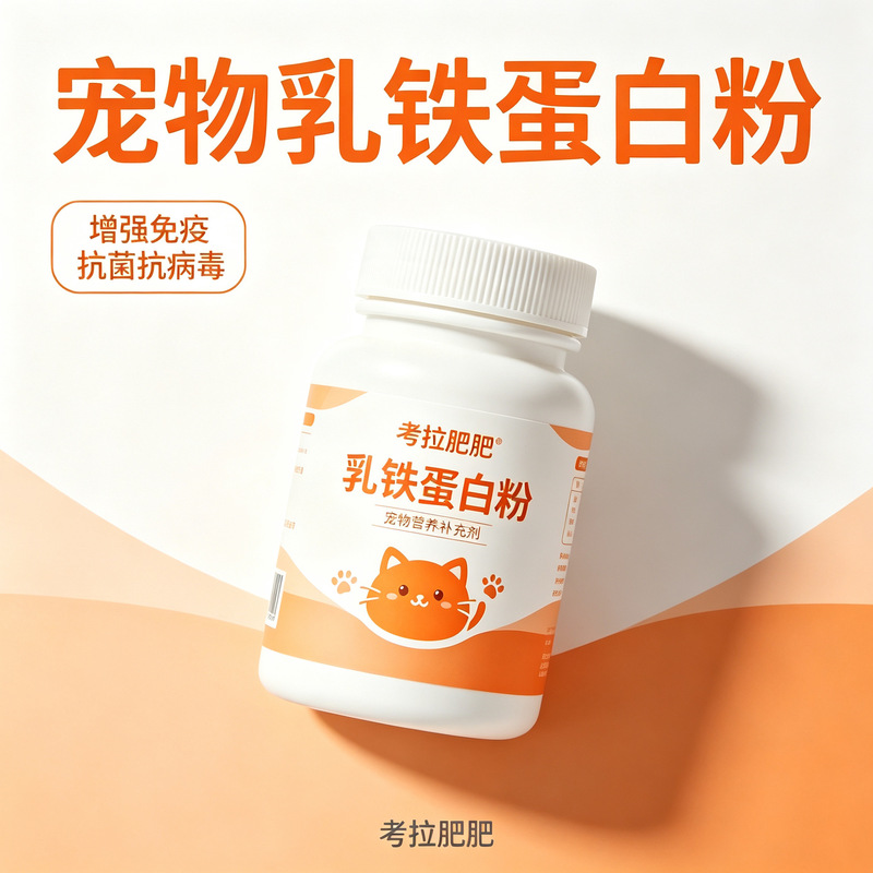 OEM pet lactoferrin powder, private label dog and cat immune-enhancing whey peptide nutritional powder, direct from the source factory OEM pet lactoferrin powder, private label dog and cat immune-enhancing whey peptide nutritional powder, direct from the source factory