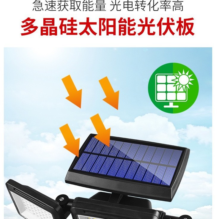 분할 태양 야외 조명 정원 빛 가구 실내 별도의 거리 빛 인체 유도 태양 빛