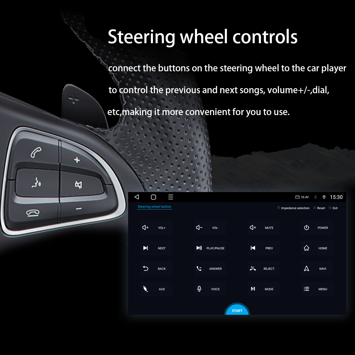 Suitable for 15-18 Chevrolet S10 Isuzu Dmax Android Large Screen Navigation Player Wireless Carplay