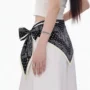 三角辣妹腰果花民族风丝巾