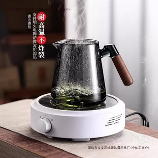 Glass Teapot, Heat-Resistant and High-Temperature Resistant, New Household Elegant Cup, Tea Filter, Tea Water Separation, Push-Type, One-Click Free Shipping