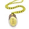 New oval -shaped Lenyan Mantra necklace Scenic Spot Temple Connection Classic Pendant Triplestead of Be wholesale