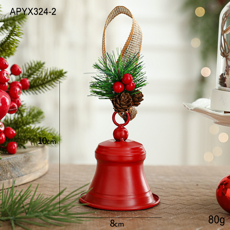 Nuevas campanas de Navidad, campanas de metal, adornos de Navidad, adornos de decoración, accesorios, pedidos, colgantes de campanas