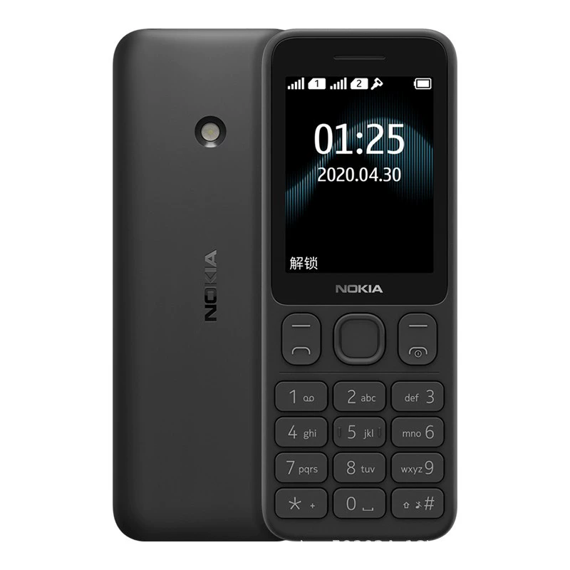 Трансграничный мобильный телефон 125 2020GSM, не смартфон, две SIM-карты, функция прямой посадки для пожилых людей, мобильный телефон для внешней торговли