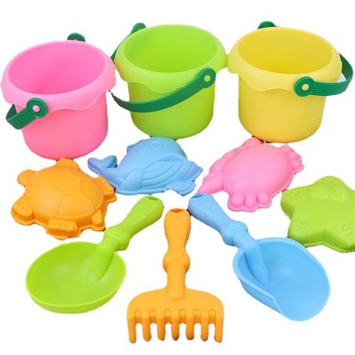 Children's Beach Toy Set Kindergarten Sand Digging Toy Shovel Tool Summer Outdoor Toy Street Stall Wholesale