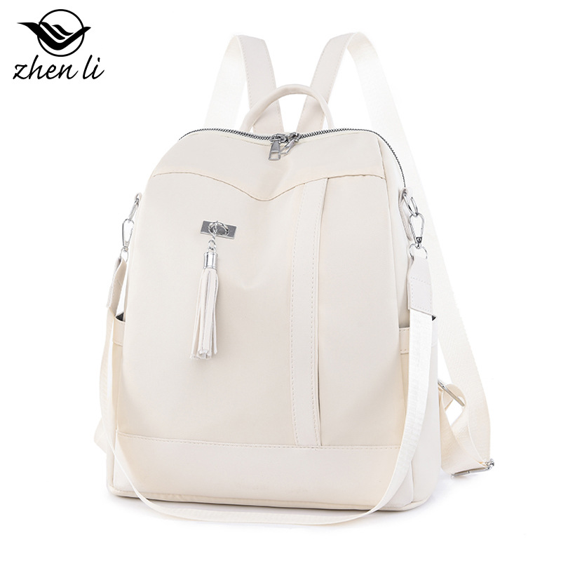 2023 New Casual Versatile Oxford Cloth Large Capacity Women's Backpack_voghion.com