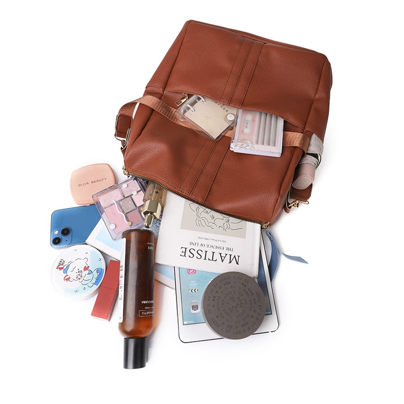 (Cross-border trading), backpack, universal retro polyurethane protective bag, anti-theft