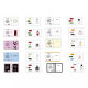 2ml factory wholesale Han Lu brand card perfume sample men's and women's perfume Q version trial lasting eau de toilette
