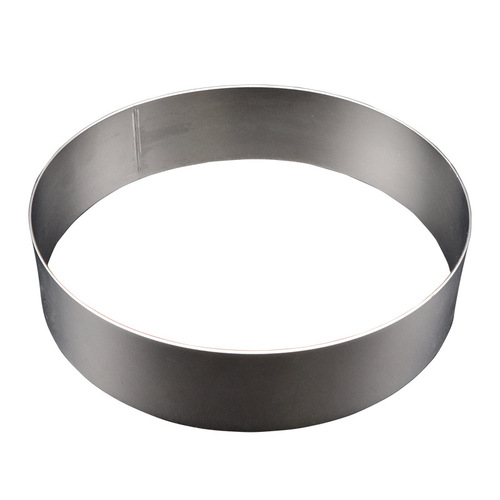 Cross-border stainless steel thick round cake pan 4-inch cake mold 6-inch 8-inch set baking tools