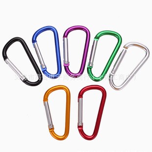 No.5 D Mountaineering Buckle Aluminum Alloy Buckle Outdoor Mountain Climbing and Rock Climbing Hanging Buckle Insurance Backpack Gourd Buckle