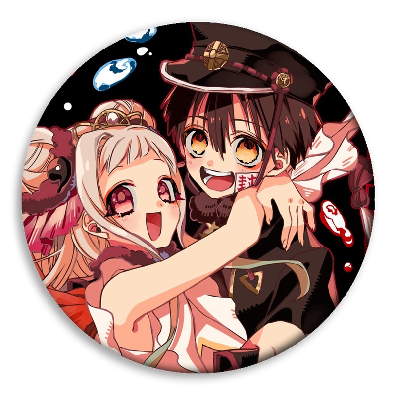 地縛少年花子君紋章の周辺は寧寧花子君ブリキの胸章を飾っています。|undefined