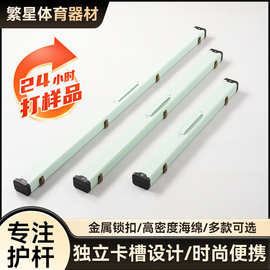 斯诺克球杆杆盒中式台球一体通杆杆筒二分之一分体球杆纯色硬盒