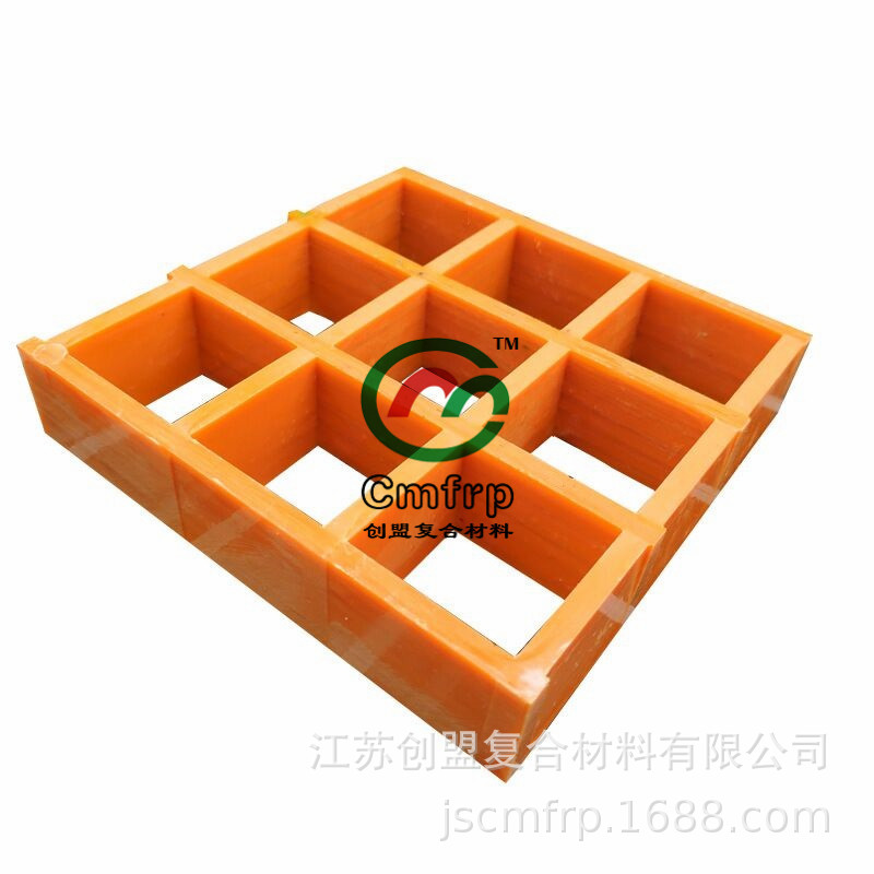 FRP/GRP复合平台 走道板  排水沟盖板  玻璃钢格栅  标准阻燃