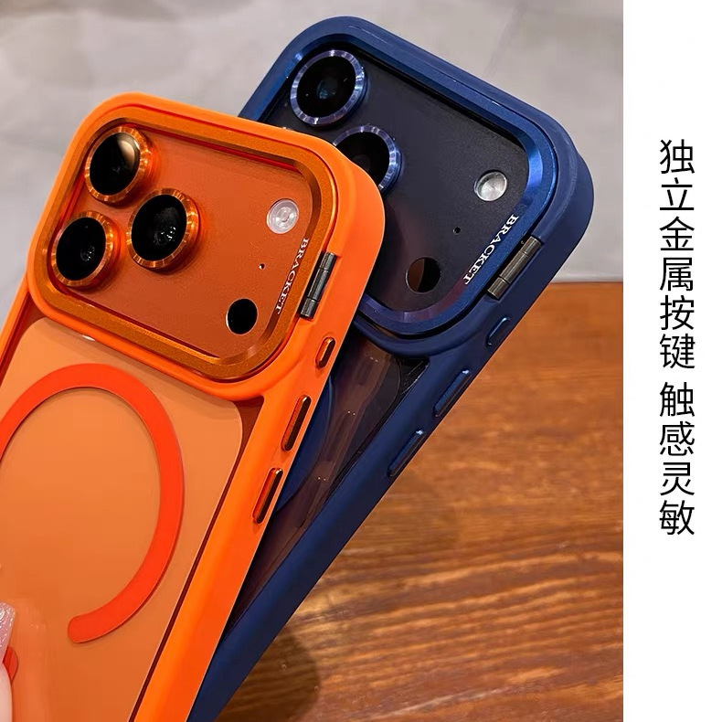 Soporte de lente succión para iPhone18PROMAX caso de teléfono con colgante Apple 17 película de lente anti-caída 16