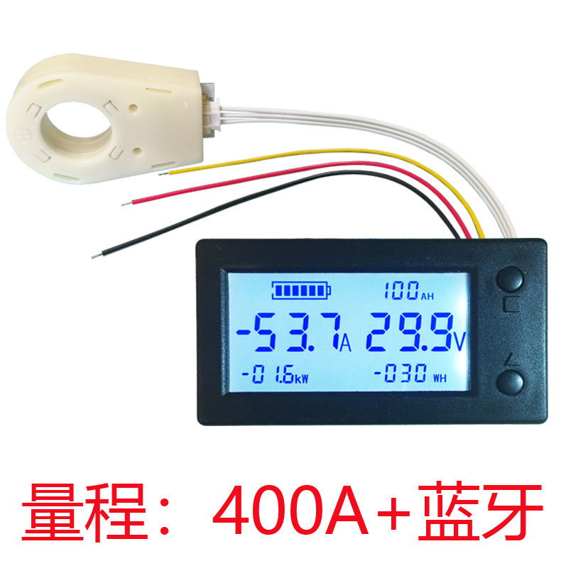 ホール電力計電圧電流電力エネルギー電池電力表示電気自動車 RV 絶縁 Bluetooth|undefined
