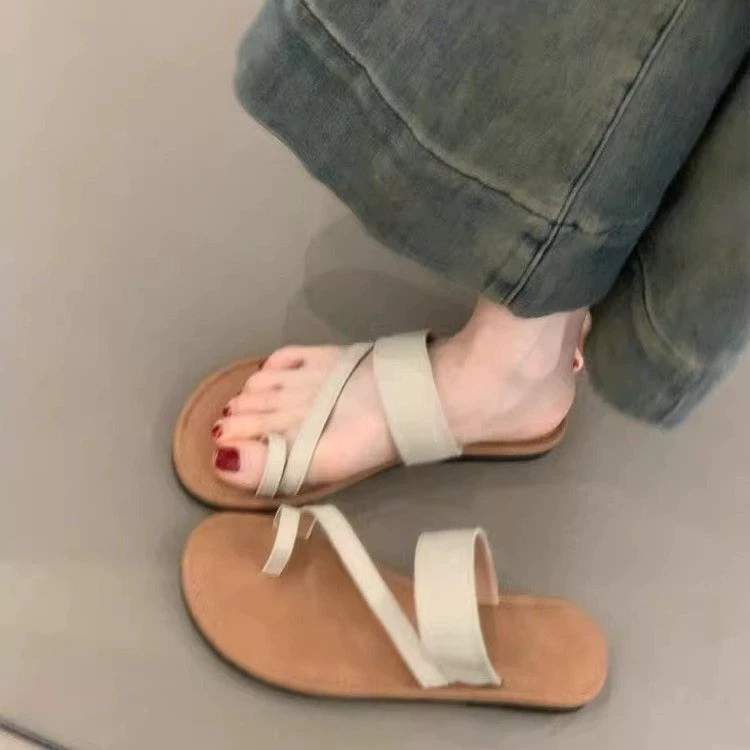 Большие размеры Birkenstock 2025 летние новые плоские квадратные пряжки на толстой подошве пляжные Birkenstock сандалии и шлепанцы большого размера