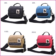 相机包微单工厂帆布摄影包 ZVE10 佳能M50 DV摄像机包 数码相机包