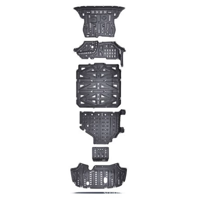 factory protection panels, Underbody protection plate/engine baffle