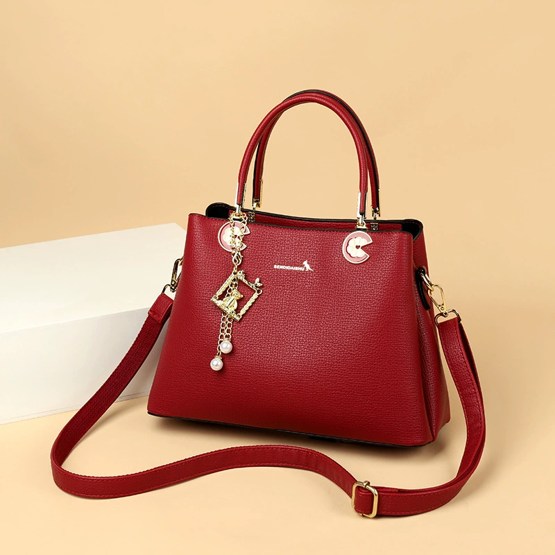 Capacious one-shoulder bag for leisure, city style