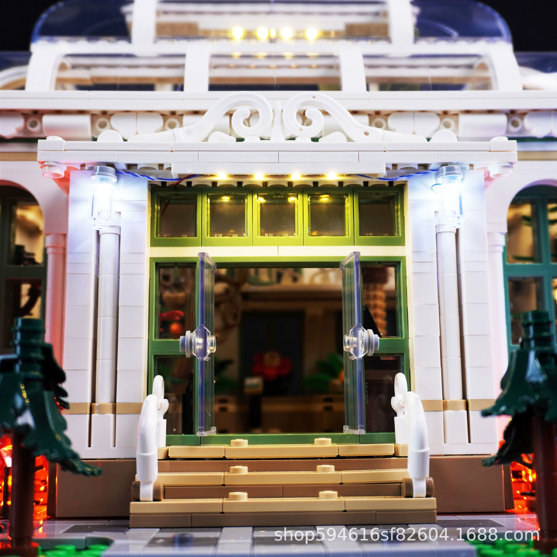 Собираемая светодиодная лампа, подходящая для конструктора Lego 21353, красивая ботаническая садовая, креативная LED-модифицированная лампа