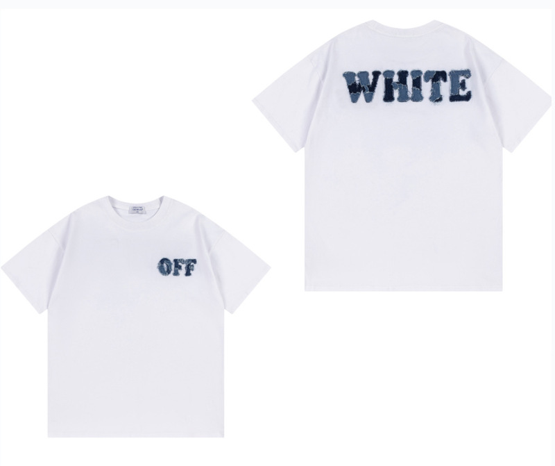 トレンディな漫画落書き油絵矢印半袖男性と女性ルーズカップル OFW 純綿半袖 Tシャツ夏 mk ゼブラ|undefined