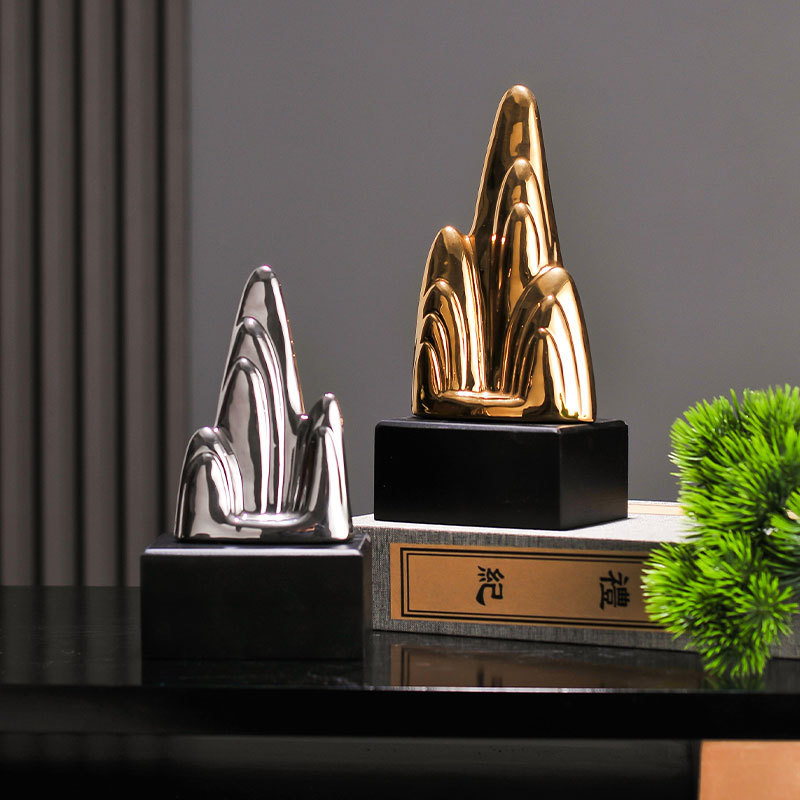 New Chinese Artistic Conception Landscape Home Decorations Ornaments Living Room Entrance Wine Cabinet Office Light Luxury Decoration Crafts New Chinese Artistic Conception Landscape Home Decorations Ornaments Living Room Entrance Wine Cabinet Office Light Luxury Decoration Crafts